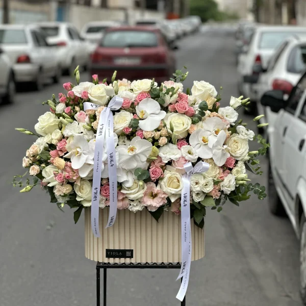 باکس گل لوکس ارکیده